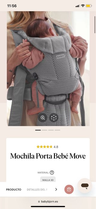 Pack Carro + Minicuna + Mochila Portabebés