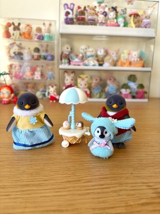 Figuras Sylvanian Families Pingüinos