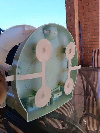 Silla de ducha para bebé con ventosas