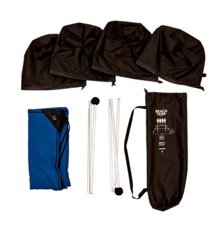Toldo Playa Decathlon Protector Solar Azul