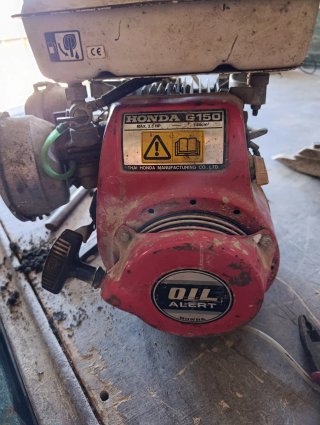 Motor honda 150 para motocultor hormigonera