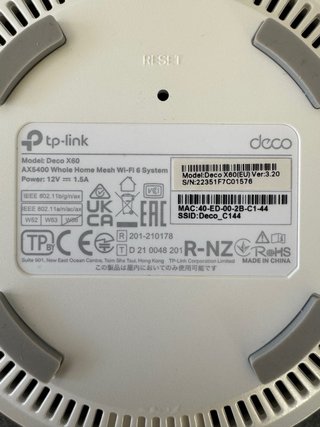 Pack 3 TP-Link Deco X60