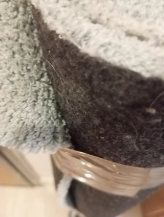Bellissimo tappeto soffice per corridoio o camera da letto