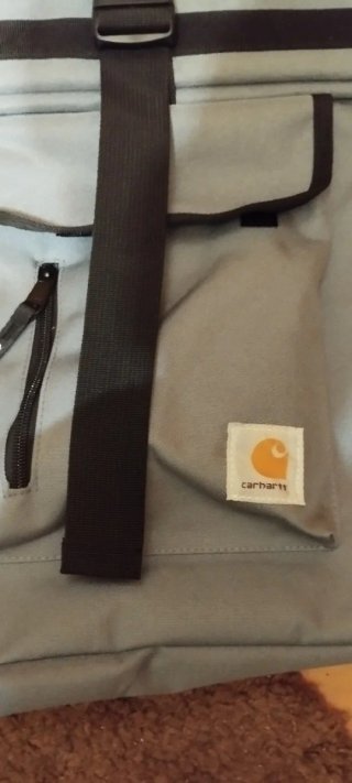 Mochila Carhartt WIP Cordura Gris Negra