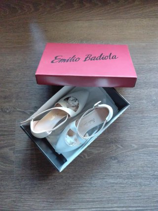 Zapatos Novia Emilio Badiola T.35,5 Sin Estrenar