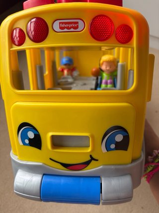 Autobús Escolar Juguete Arrastre Figuras