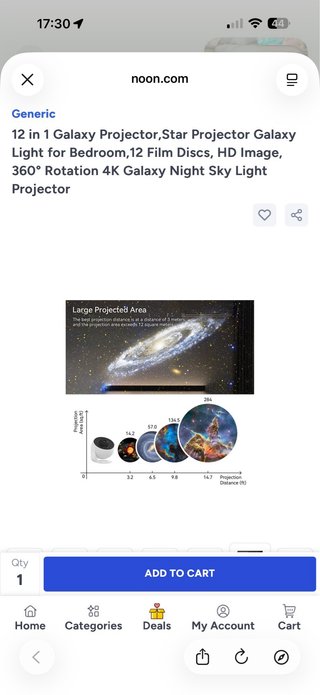 Proyector Galaxia y Sistema Solar