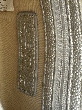 Bolso Mario Valentino plateado