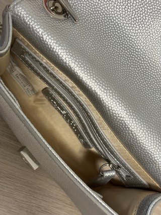 Bolso Mario Valentino plateado