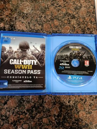 Juego Call of Duty WWII WW2 PS4 (español)