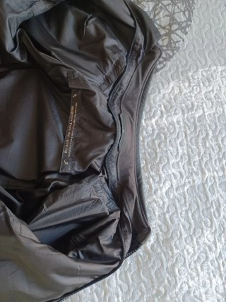 Cazadora de moto negra Revitt mujer Talla 36.