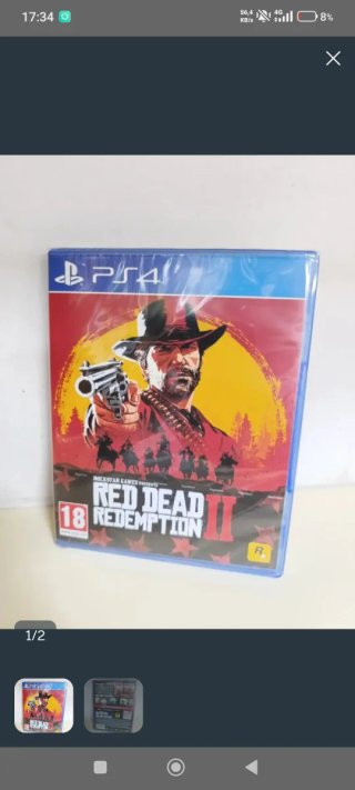 Red Dead Redemption 2 PS4 Nuevo Precintado