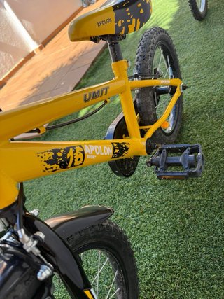 Bicicleta Umit Apolon Sport 16'' Gialla