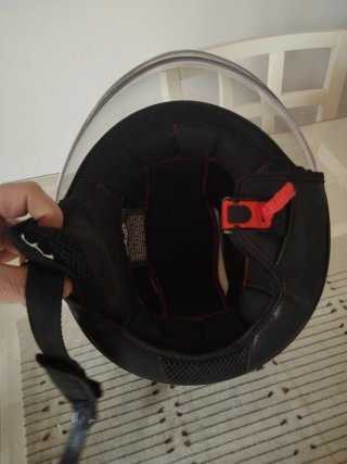 Casco Axxis Negro con Visera