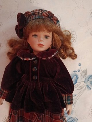 Bambole in porcellana vintage