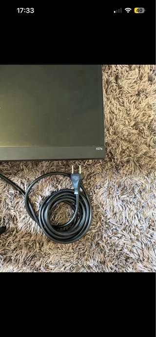 Monitor HP X27q con cavo HDMI