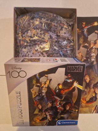 Puzzle Clementoni 1000 Pezzi Marvel Avengers