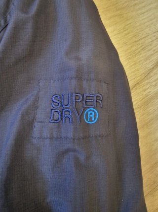 Abrigo Superdry Tech Azul