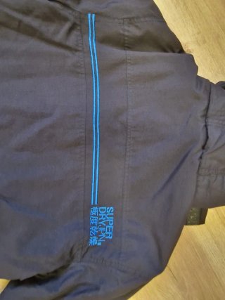 Abrigo Superdry Tech Azul