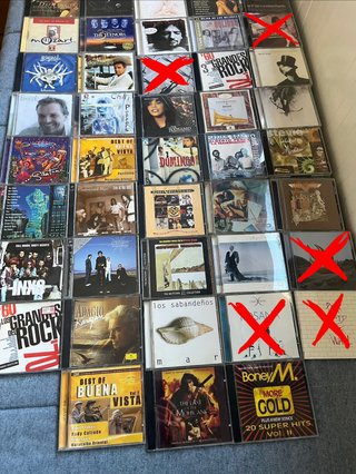 Lote Música: Rolling, Pink Floyd, Queen y más