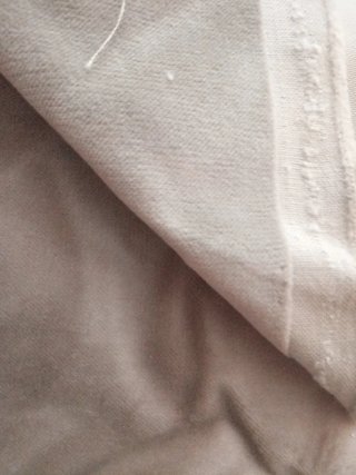 Retal terciopelo beige claro nuevo