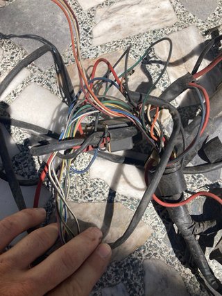 Circuito eléctrico Piaggio Typhoon 1995