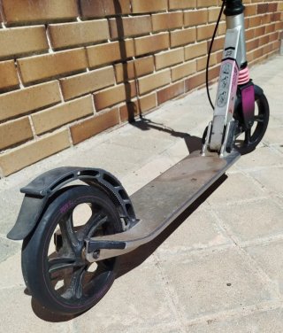 Patinete Oxelo Mid 9 rosa