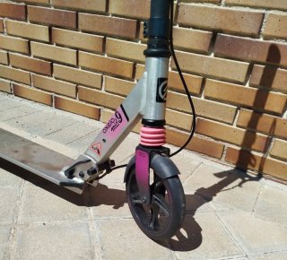 Patinete Oxelo Mid 9 rosa