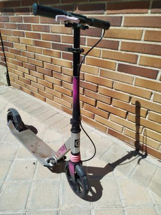 Patinete Oxelo Mid 9 rosa