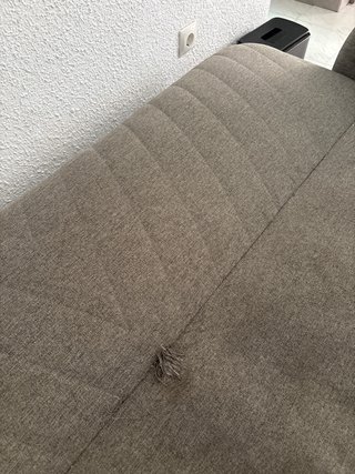 Sofá cama 3 plazas gris