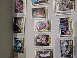 Lote Sellos España Años 50-70 Matasellados