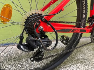 Bicicleta Montaña Roja B'TWIN