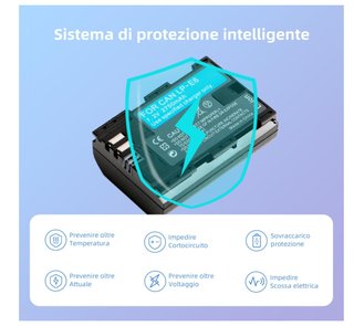 Batteria Canon LP-E6 2750mAh