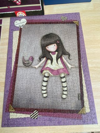 2 Puzzles Santoro Gorjuss 500 piezas