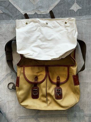 Bolso Barbour Lona y Cuero