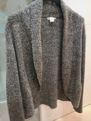 Cárdigan H&M Gris Talla XL