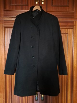 Abrigo paño Zara Man Talla M
