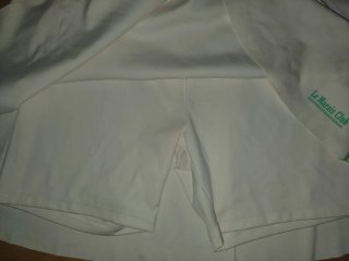 Falda pantalón tenis Le Marais Club blanca