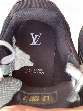 Sneakers Louis Vuitton nere e bianche