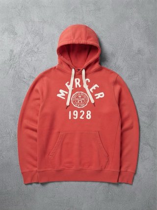 Sudadera H&M con capucha roja Talla M