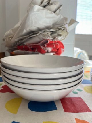 Vajilla Ikea Porcelana Blanca