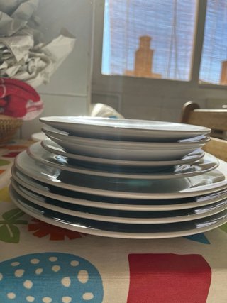 Vajilla Ikea Porcelana Blanca