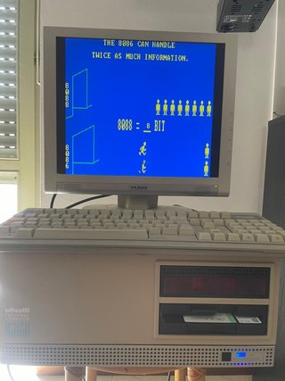 Adattatore Monitor Olivetti M24 Video CRT VGA LCD