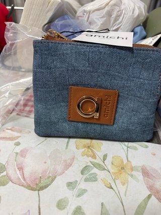 Cartera Amichi Jeans Marrón