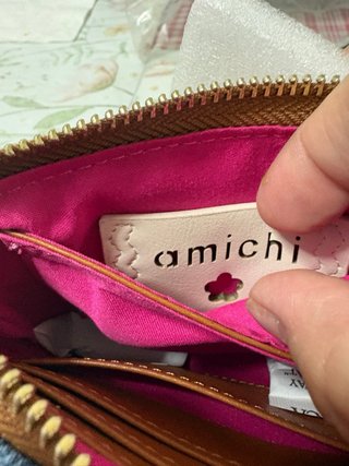 Cartera Amichi Jeans Marrón