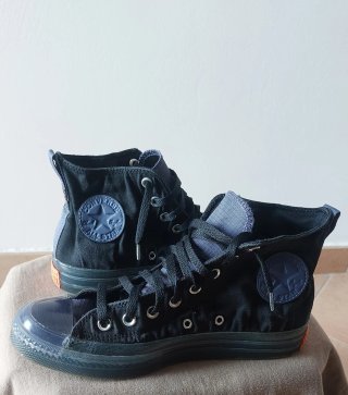 Converse All Star nere blu taglia 40