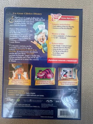 DVD Alicia en el País de las Maravillas