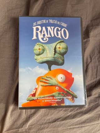 Película Rango DVD (Español)