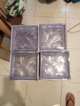 Ladrillo de cristal 19x19