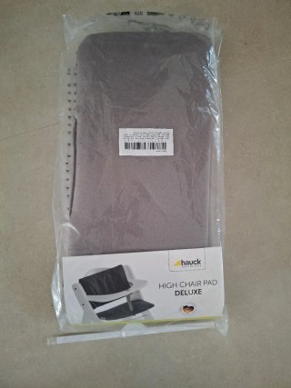 Cojín para trona gris SIN ESTRENAR